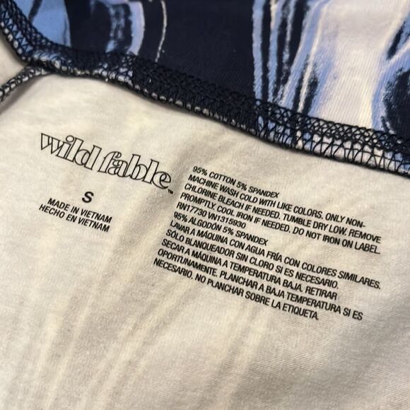 WILD FABLE | Blue Marble Swirl Leggings | Size S - Picture 4 of 4